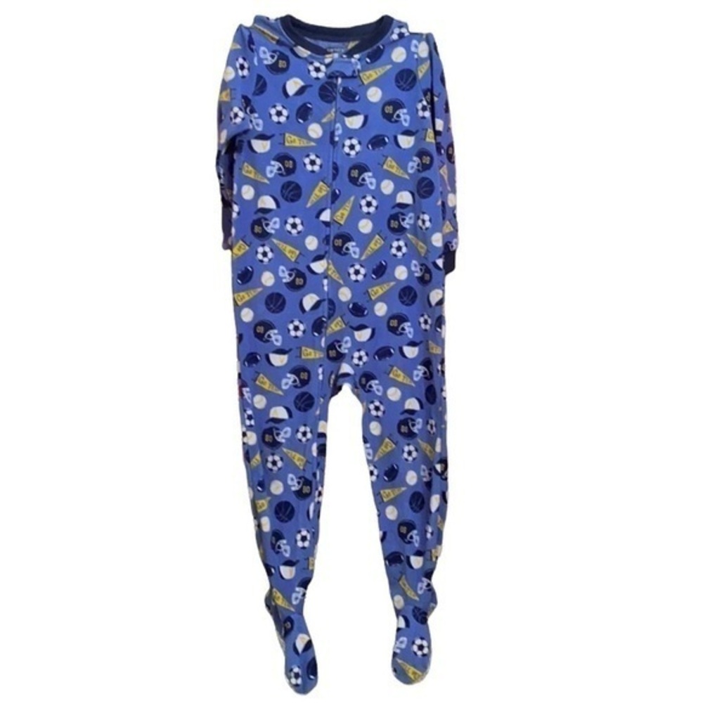 Carter’s fleece footed pajamas 4t